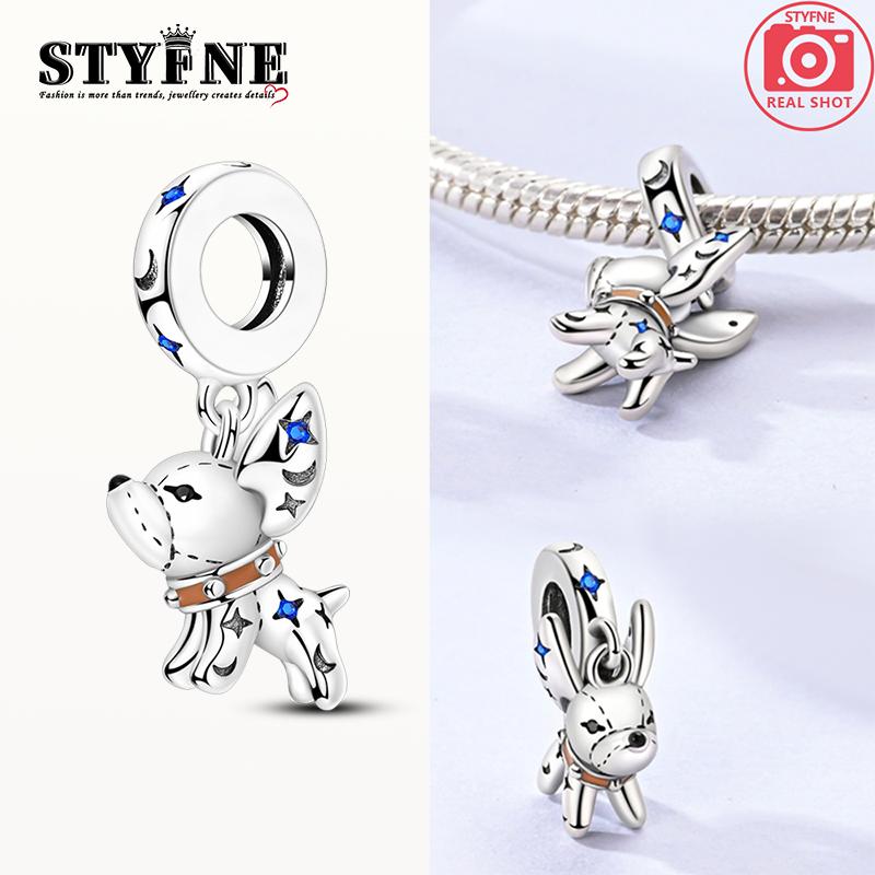 

Original Charms Copper Cool Bulldog Animal Pendants Fit Charms Plata Bracelets For Women Jewelry Making Diy Fine Gifts