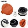 Spool Line + Cover Cap For Black And Decker BST2018/BDST182ST1/BESTE625 Set New
