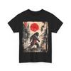 Samurai Bigfoot T-Shirt, Japanese Art Sasquatch Lovers Women Men T-Shirt