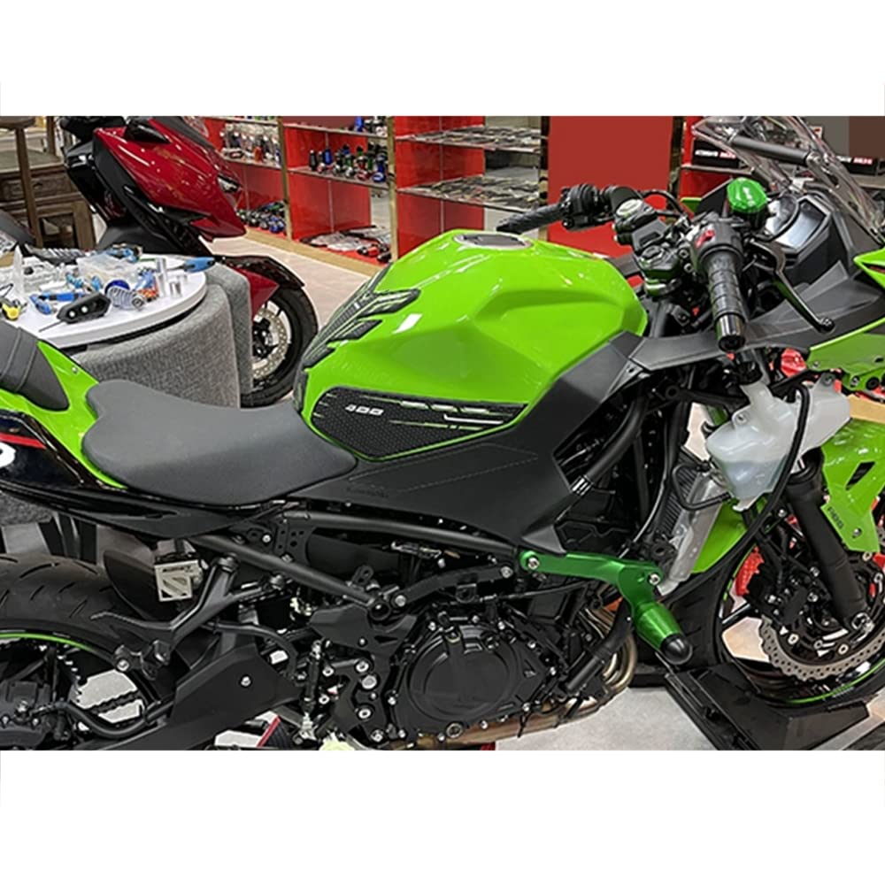 For Ninja 250 400 Z400 Accessories Side Fuel Tank Pad Protector Sticker Knee Grip Traction Pads 400 Z400 Ni.nj.a 2018-2024