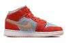 Jordan 1 Mid Denim Red GS DM4384-600