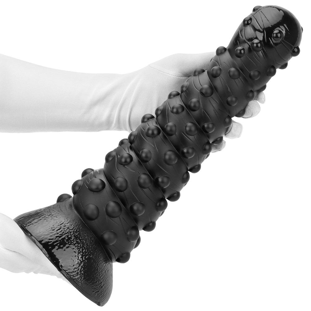 Large Butt Plug with Suction Cup Threaded Masturbator Anal Dilator Gay Sex Toy Fisting Big Dick Realistic Penis