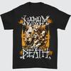 Napalm Death Band Music Tour Black T-shirt Cotton All Size