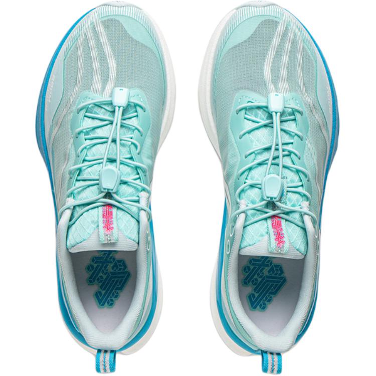 Li Ning Children Red Rabbit 8 Pro Fashion Comfortable Shock Absorption Rebound Breathable Support Low Top Running Shoes Kids Running Shoes YKFV154-3