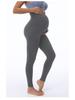 High-Waisted Maternity Yoga Pants: Slimming, Elastic, Tummy Support Sportswear for Women