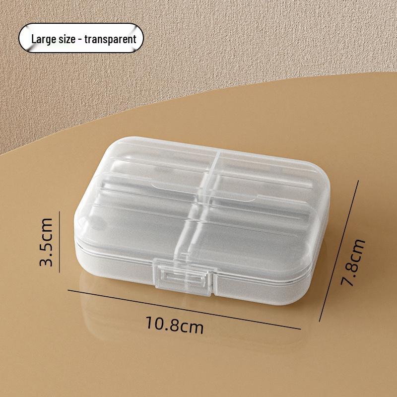 Tragbarer 7-Tage-Pillenorganizer & Reise-Medikamentenspenderbox