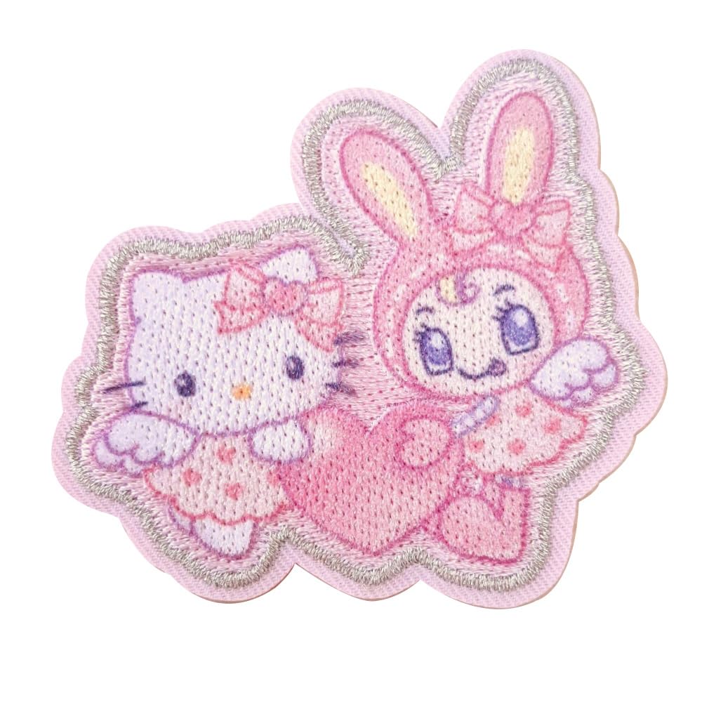 

MINODA Maison Piero Hello Kitty Large Heart Patch B01Y3459