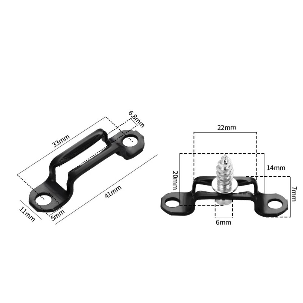 

100 шт. Скрытые соединители Pass Полупроходной соединитель 2-в-1 Невидимый мебельный винт-крепеж Доска style 2