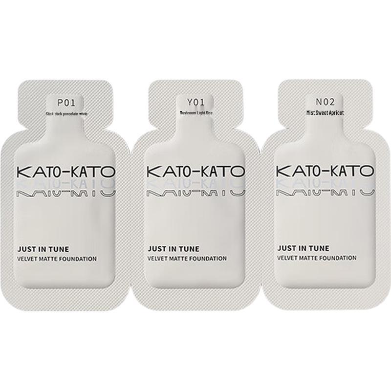 

KATO-KATO Soft Mist Foundation Triple Trial Set