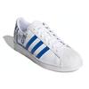 adidas Scarpe da Skate Casual Resistenti all'Usura Super Comode Originali Bianche Blu Unisex 'White Blue' Sneakers GW5784