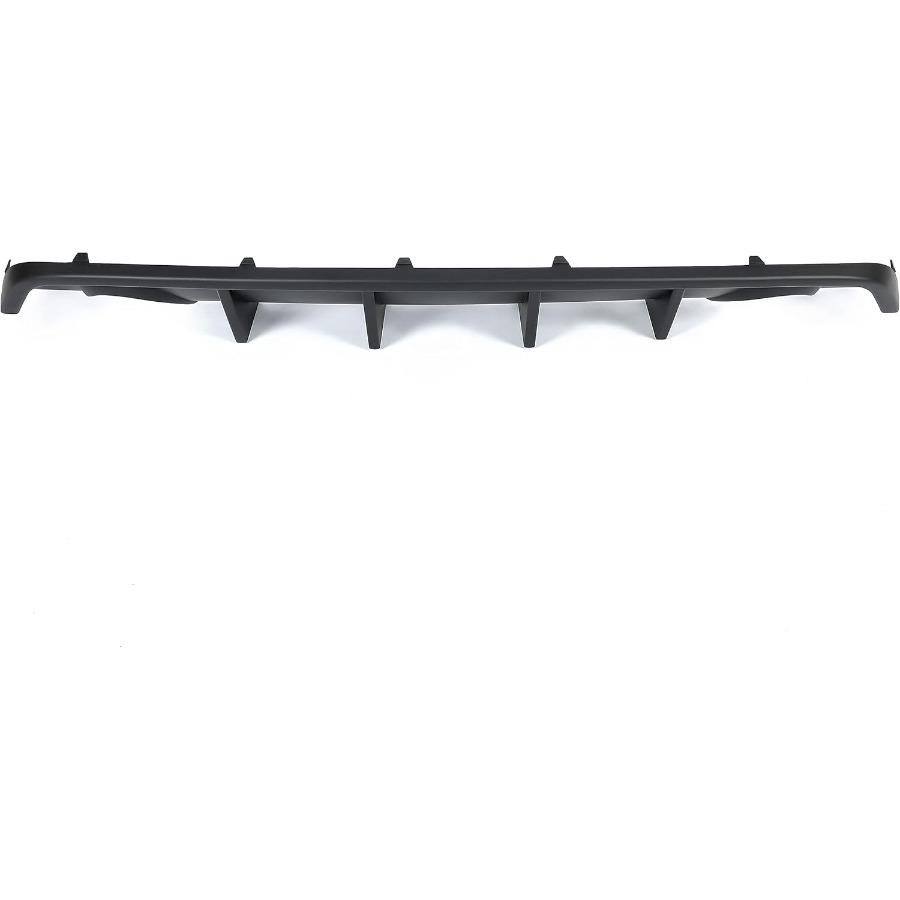 Rear Diffuser Compatible with 20122014 Dodge Charger SRT8 V2 Style Rear Bumper Diffuser Lip Splitter Valance Matte Black for En