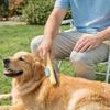 Efficient Pet Flea Comb Portable Pet Hair Knotting Comb Small Row Comb Self Cleaning Comb  Cat Care