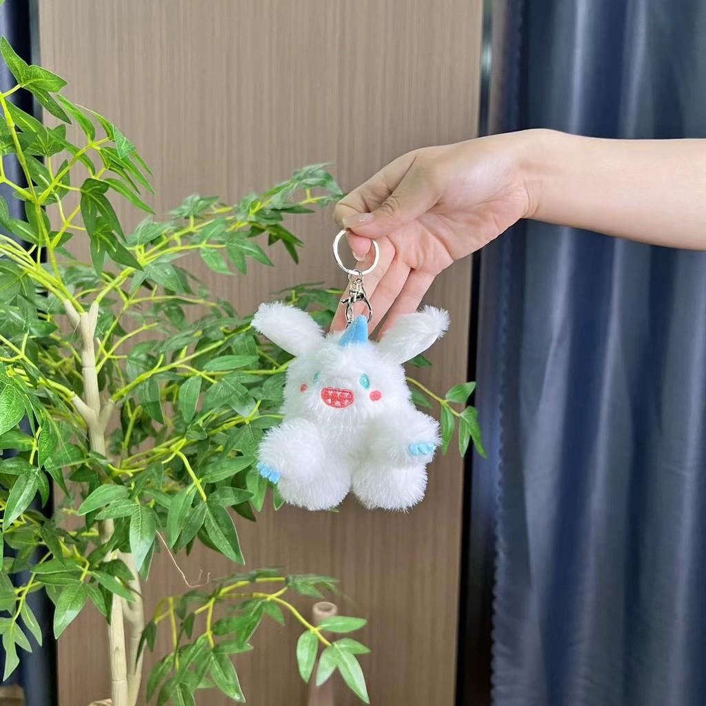 Cartoon Charming Monster Plush Figure Ideal For Girls Keychain And Decoration Bag
