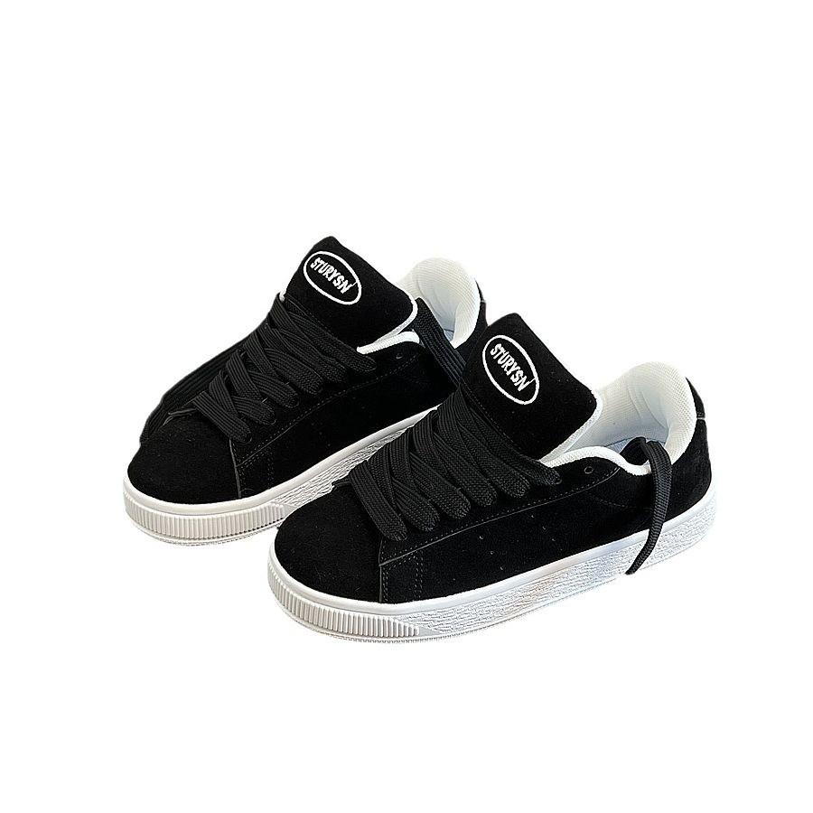 Comerț exterior pantofi sport noi de toamnă și iarnă pentru femei, culoare uni, stil retro, ușori și respirabili, la modă, explozie în patru sezoane