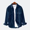 Men's Autumn Cotton Basic Japanese Corduroy Men's Business Shirt Slim Casual Shirt Men's New Long Sleeve Jacket