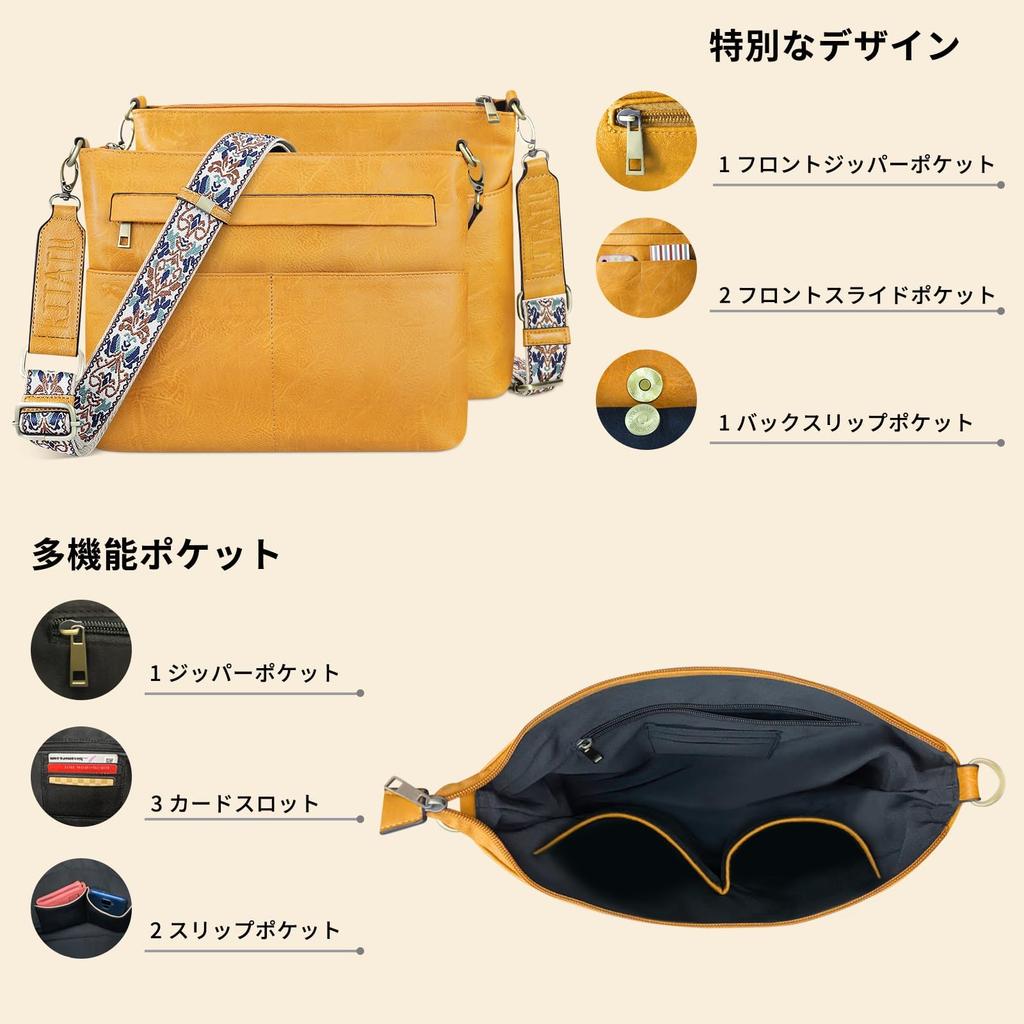 I T A T Torba na ramię Tote Crossbody na ramię Duża Regulowana Prezent urodzinowy [K U] Torba, Torba damska, Torba, Torba, Torba damska, Pojemność, Lekka,