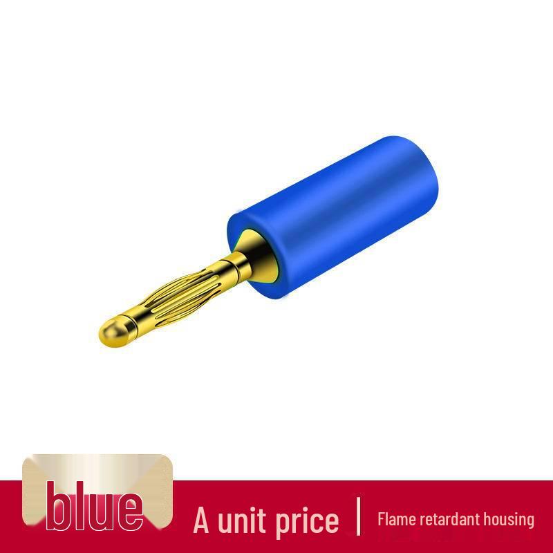 Gold-Plated 2mm Banana Plug Test Lead Socket for Welding