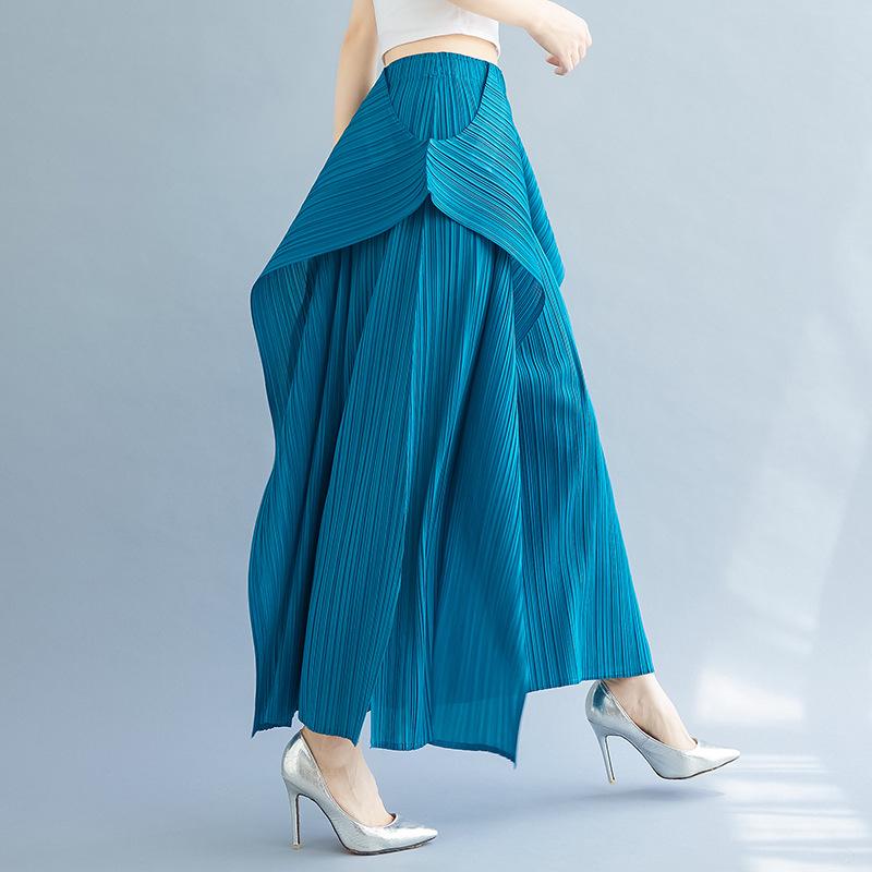 2025 Stylish Miyake Pleated Slimming Irregular Fashion Pants