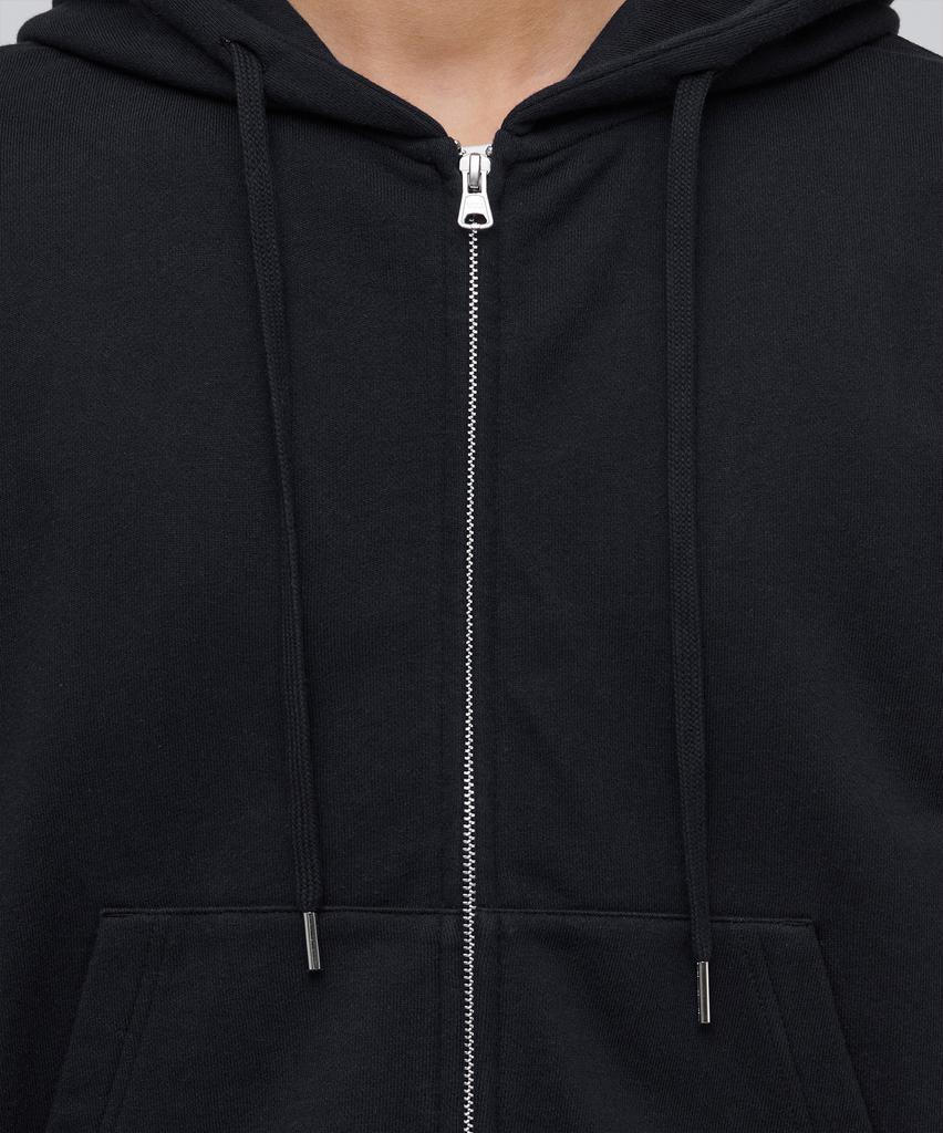 Musinsa Standard Hooded Sweat Zip-Up [Black]