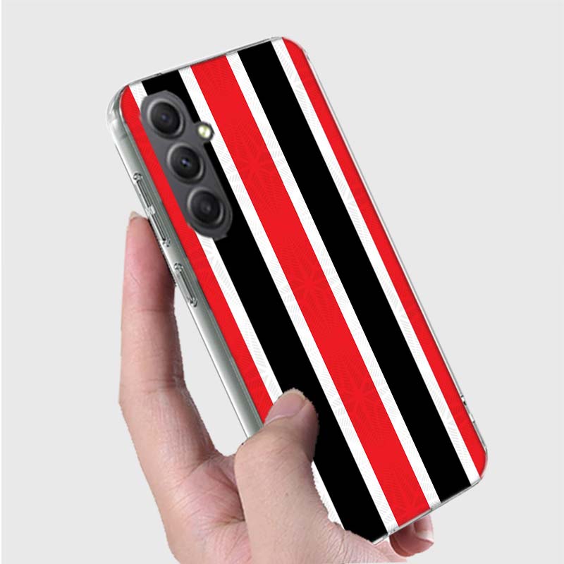 Milan Stylish Stripe Design Phone Case For Samsung A16 A26 A36 A56 A17 A03S A04S A02S A05S A50S A30 A20 A70S A40 A21 Galaxy Note