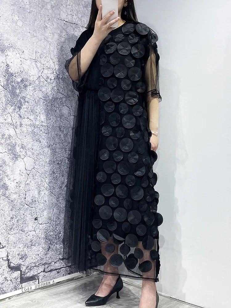 

XITAO марлевое свободное платье нестандартной формы WLD16493 One Size