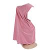 Muslim Scarf Big Girls Plain Hijab Hats Islamic Headscarf Hat Amira Pull On Headwrap Beautiful 10 Years Girl Scarf