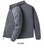 Men's Autumn/Winter Teddy Fleece Jacket - Stand Collar, Loose Fit, Thick, Warm Hoodie