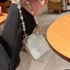 Pvc Phone Lanyard With Crystal Beads For Women And Men