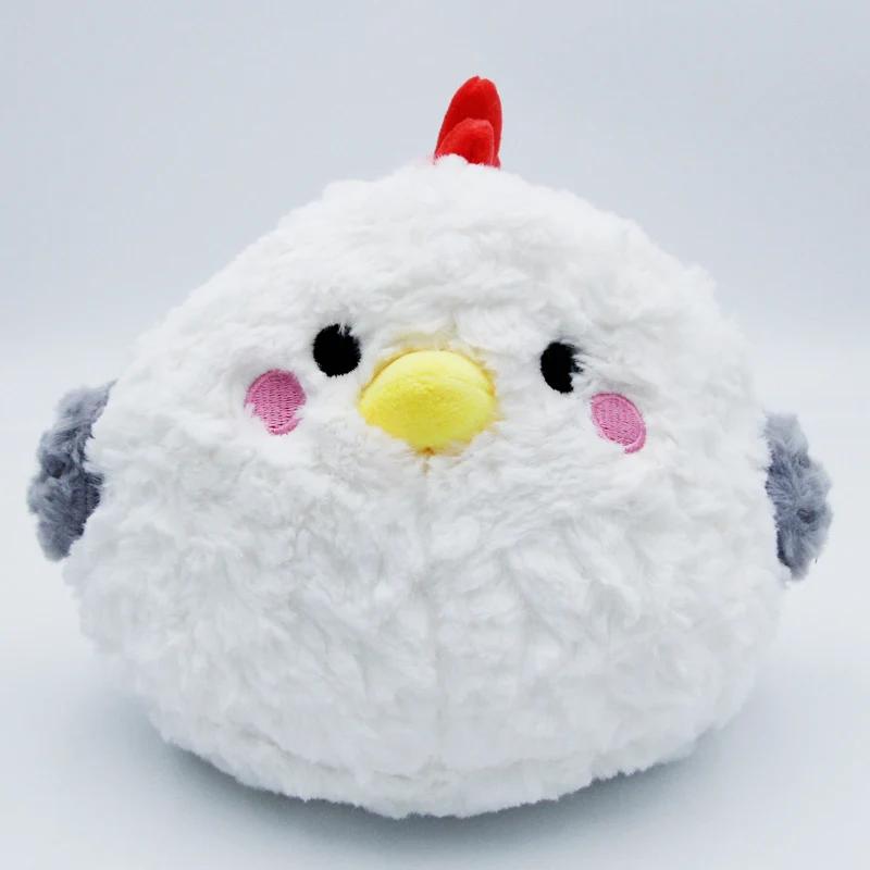 Kawaii Chubby Chick Plush Toys Cozy Stuffed Cartoon Chick Doll Soft Warm Kids Companion Cuddly Birthday Gift Room Decor