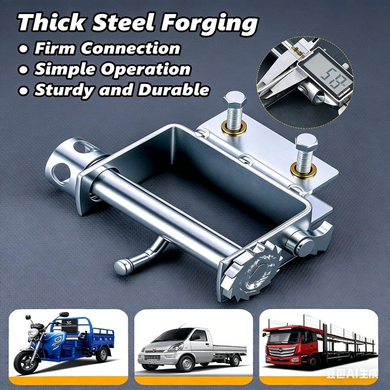 Sliding Bolt On Winch Compact Sliding Winch Car Cargo Handling Steel Professional Truck Rope Tightener Tensioner Tension Control