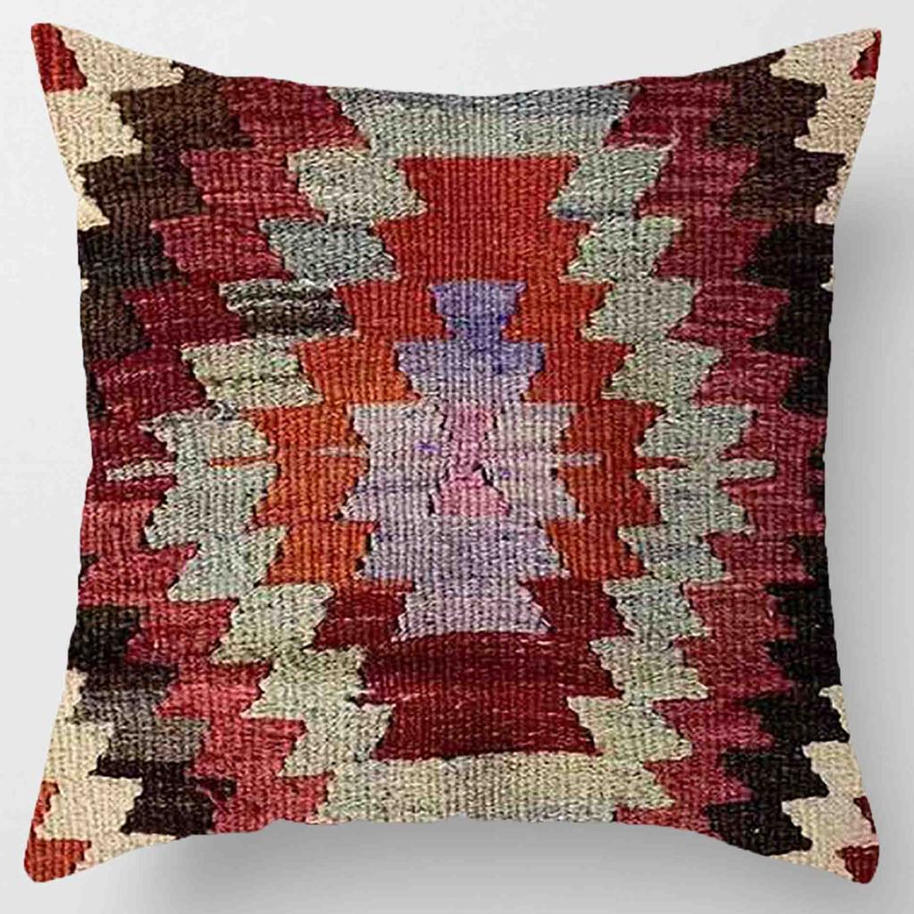 Bohemian Pillowcase Home Decor Polyester Comfortable Seat Cushion Geometric Cushion Family 45* 45cm Pillowcase