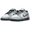 Nike Dunk Low LX Glitter Swoosh Sneakers da Donna Grigio Bianco Grigio Fumo Chiaro HQ3462-191