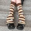 Y2K Leg Warmers Knitted Knee High Stockings Spicy Girl Leg Covers  Women