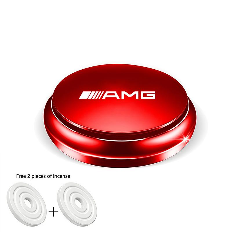 Car Air Freshener Solid Perfume Rotating Aromatherapy Decor For Mercedes Benz AMG GLC W203 W206 W220 W205 W211 W212 W201 C Class