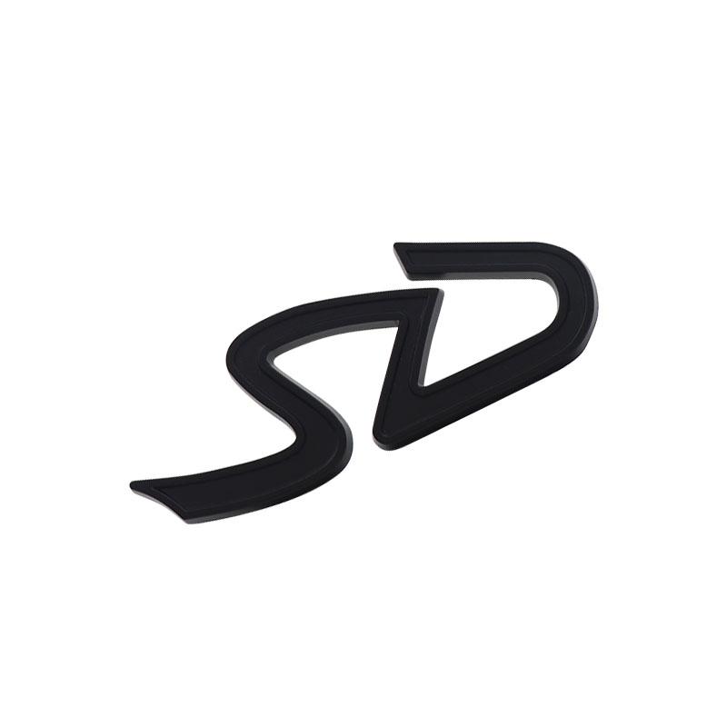 

3D Premium SD D for Copper R55 R56 R60 R61 Clubman F55 F56 F60 Countryman car Hood Fender trunk Rear Bonnet Nameplate Decal Emblem Badge Sticker black