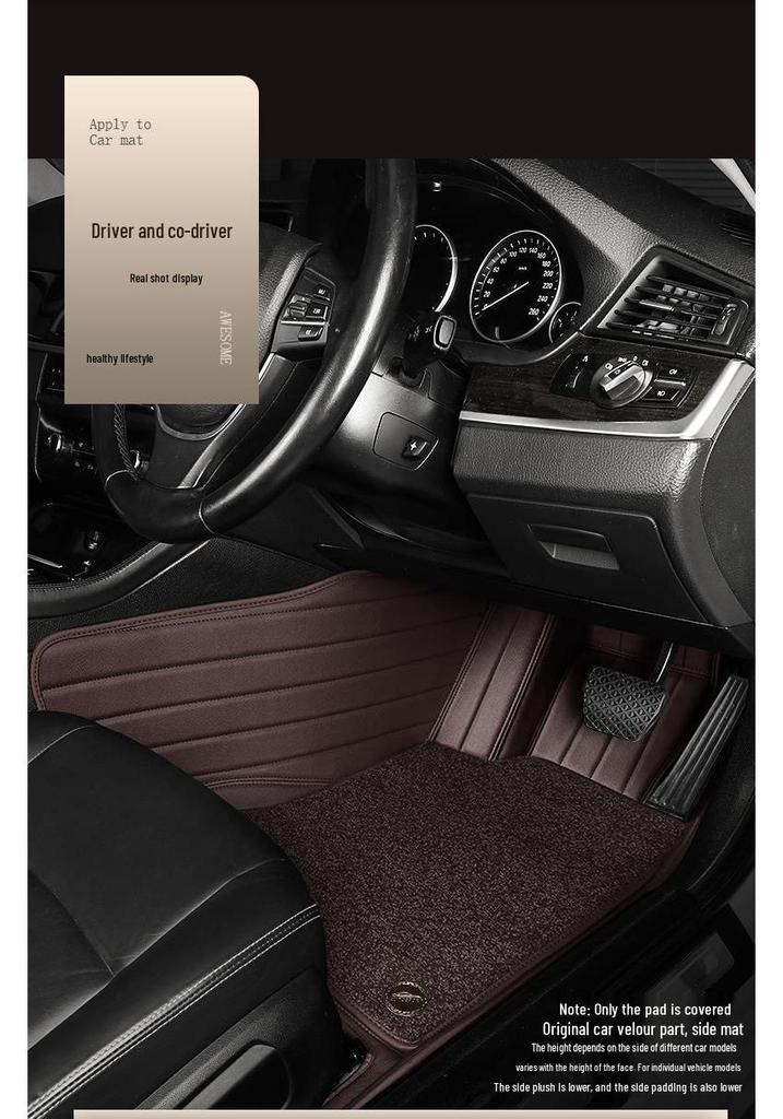 Right-Hand Drive Singapore Mini Cooper F55 Floor Mats