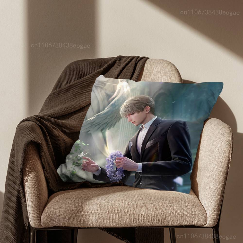 Love And D-Deepspace Pillow Case For Room Sofa Cushion Cover Suitable For Home Bedroom Decoration And Protector