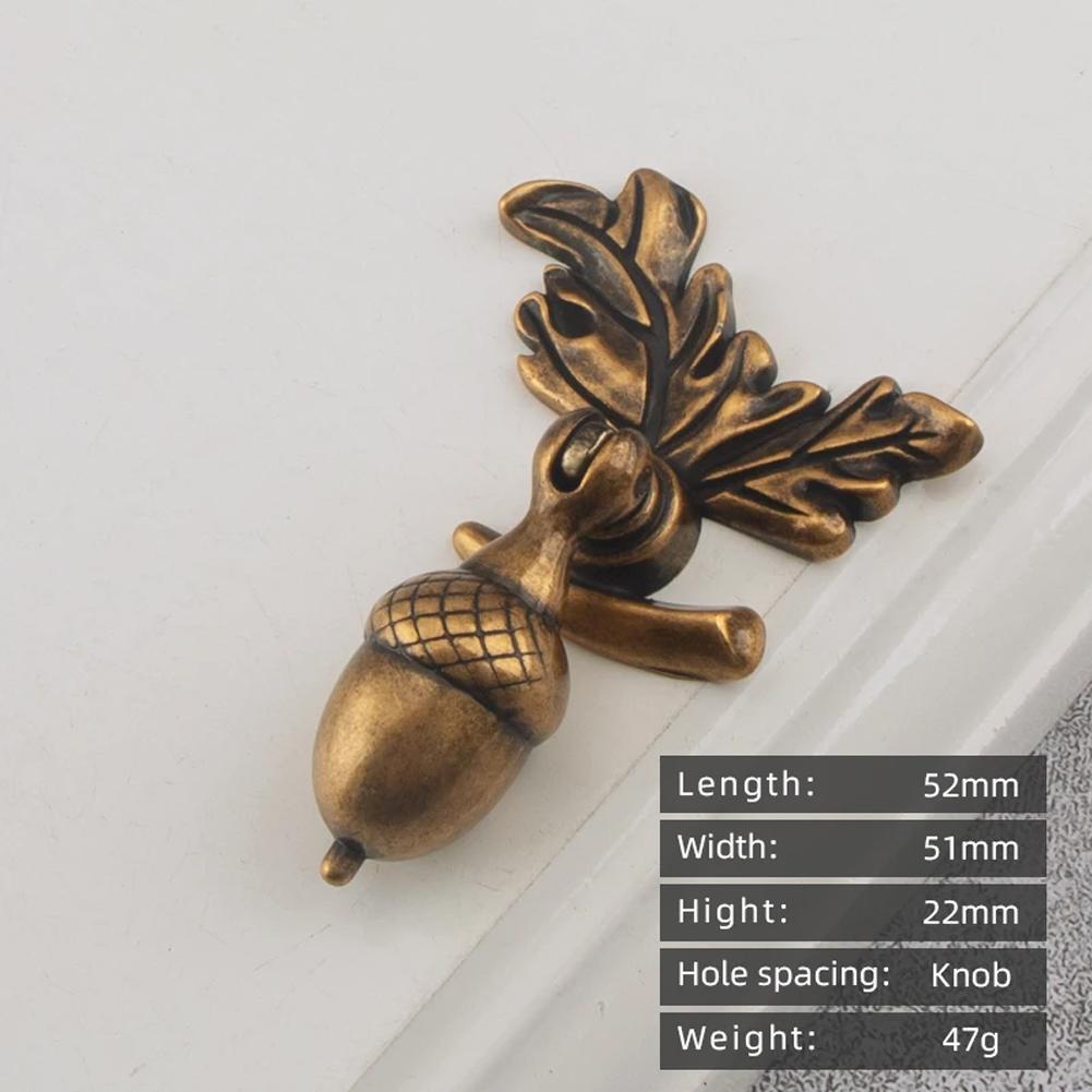 Cabinet Knob Knob Zinc Alloy Knob Bronze Knob For Furniture Bronze Easy Installation Versatile Wide Application