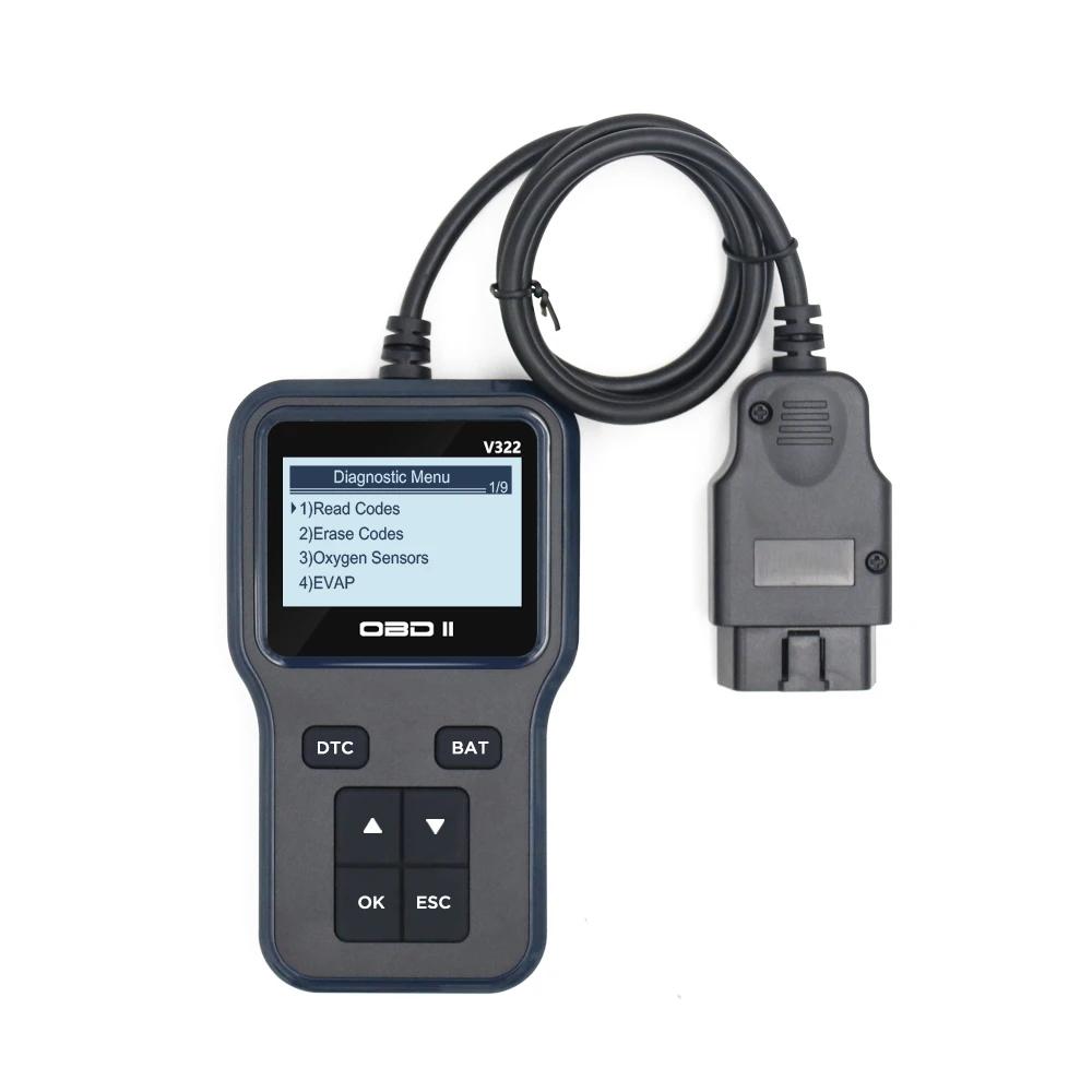 OBDII V322 Mini Handheld Car Diagnostic Tool Smart Fault Code Reader Engine Analyzer OBD2 Scanner