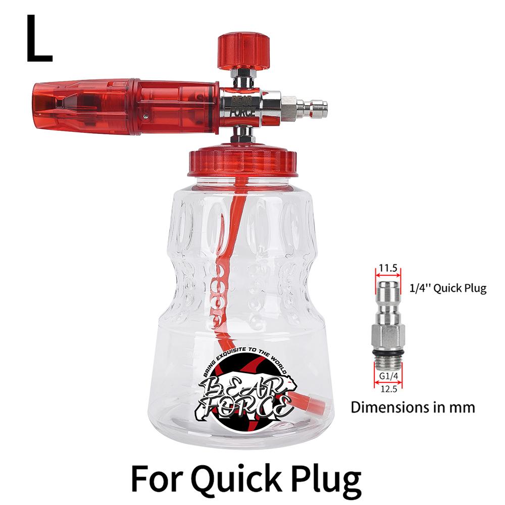 

Мойка высокого давления из алюминиевой пены, насадка для пены, автомойка, пенообразователь для Karcher Elitech Bort AR Bosch Michelin, мойка высокого давления