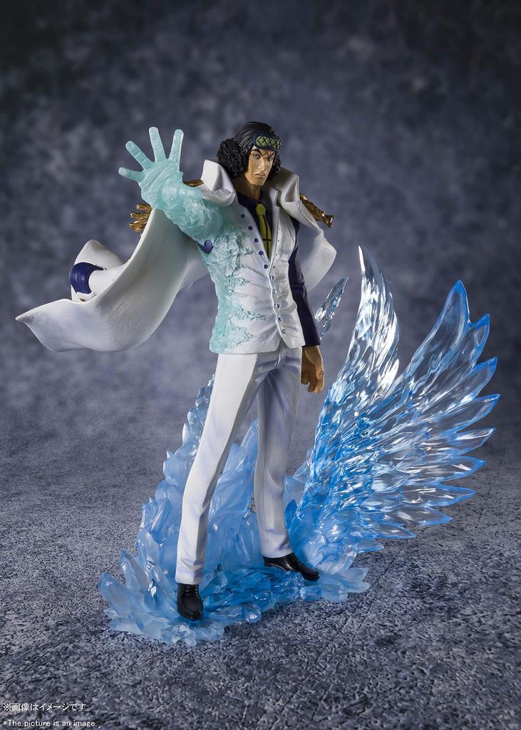 TAMASHII NATIONS Figuarts ZERO ONE PIECE Great Kuzan Aokiji Approximately 200mm PVC ABS Painted Complete Figure "Three Generals" - - &