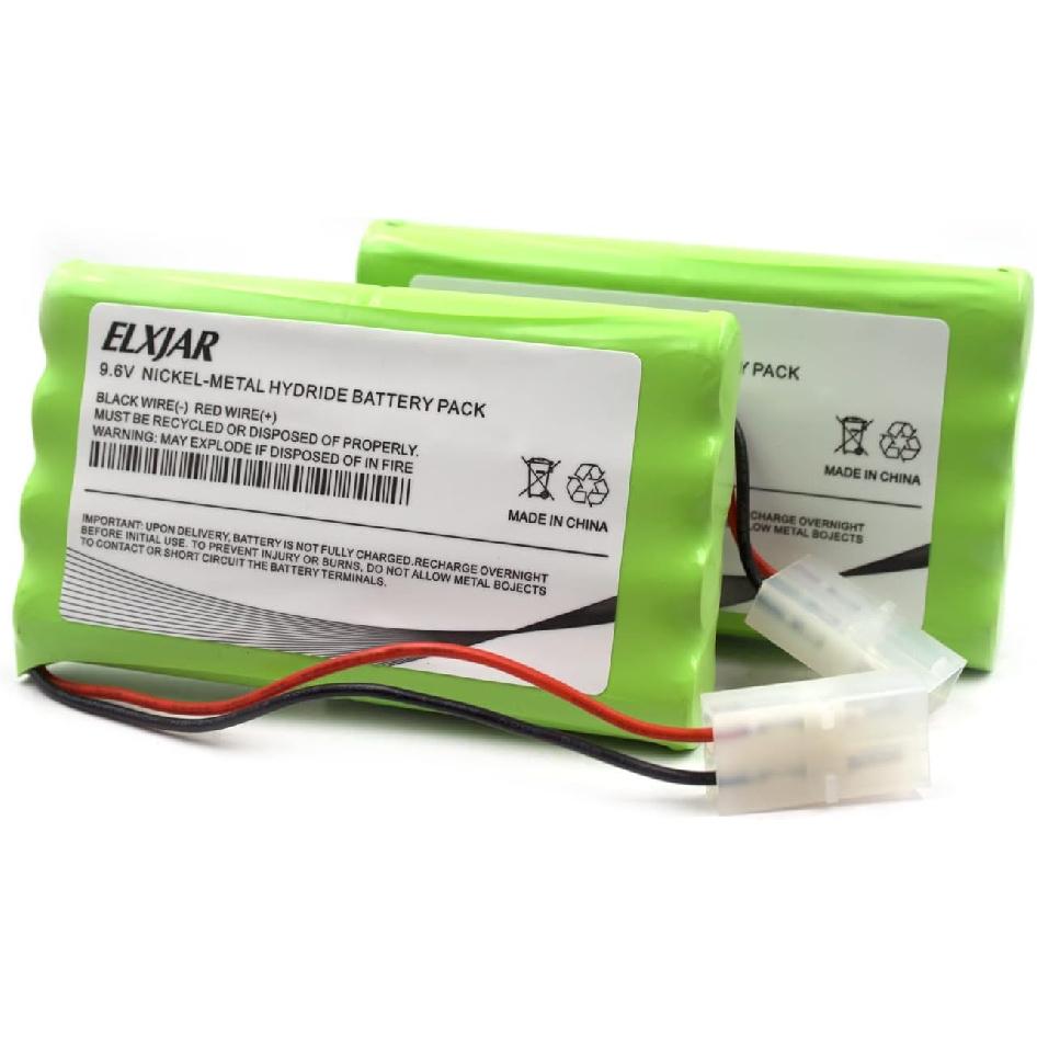 (2-Pack) 9.6V 2200mAh 239180 Ni-MH Battery Replacement for OTC Genisys Scan Tool, Mac Mentor, Matco Determinator, Cornwell TechForce, Solarity