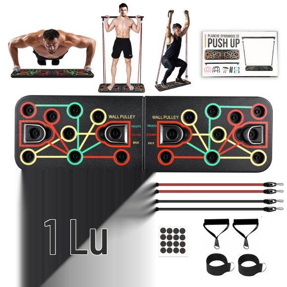 Multifunctional Push-up & Abdominal Trainer Folding Fitness Board