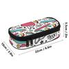 Pencil Bag 300D Polyester High Capacity Secure Zipper with Pen Slot Board Mesh Pocket and Large Storage Section for Everyday Study