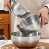 Thickened Stainless Steel Stainless Bowls Mixing Bowl Set Firm Structure