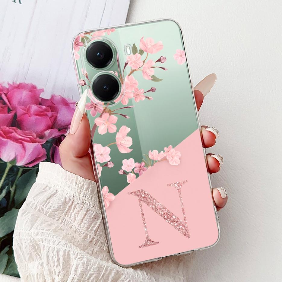 For Xiaomi Poco X7 Pro Case Luxury Letters Cover Clear Silicone Soft Slim Phone Case For Xiaomi Poco X7 PocoX7 Pro X7Pro 5G Bags