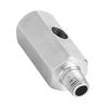 1/8in BSPT Oil Pressure Sensor Tee To NPT Adapter Stainless Steel Fitting for Turbo Supply Feed Line