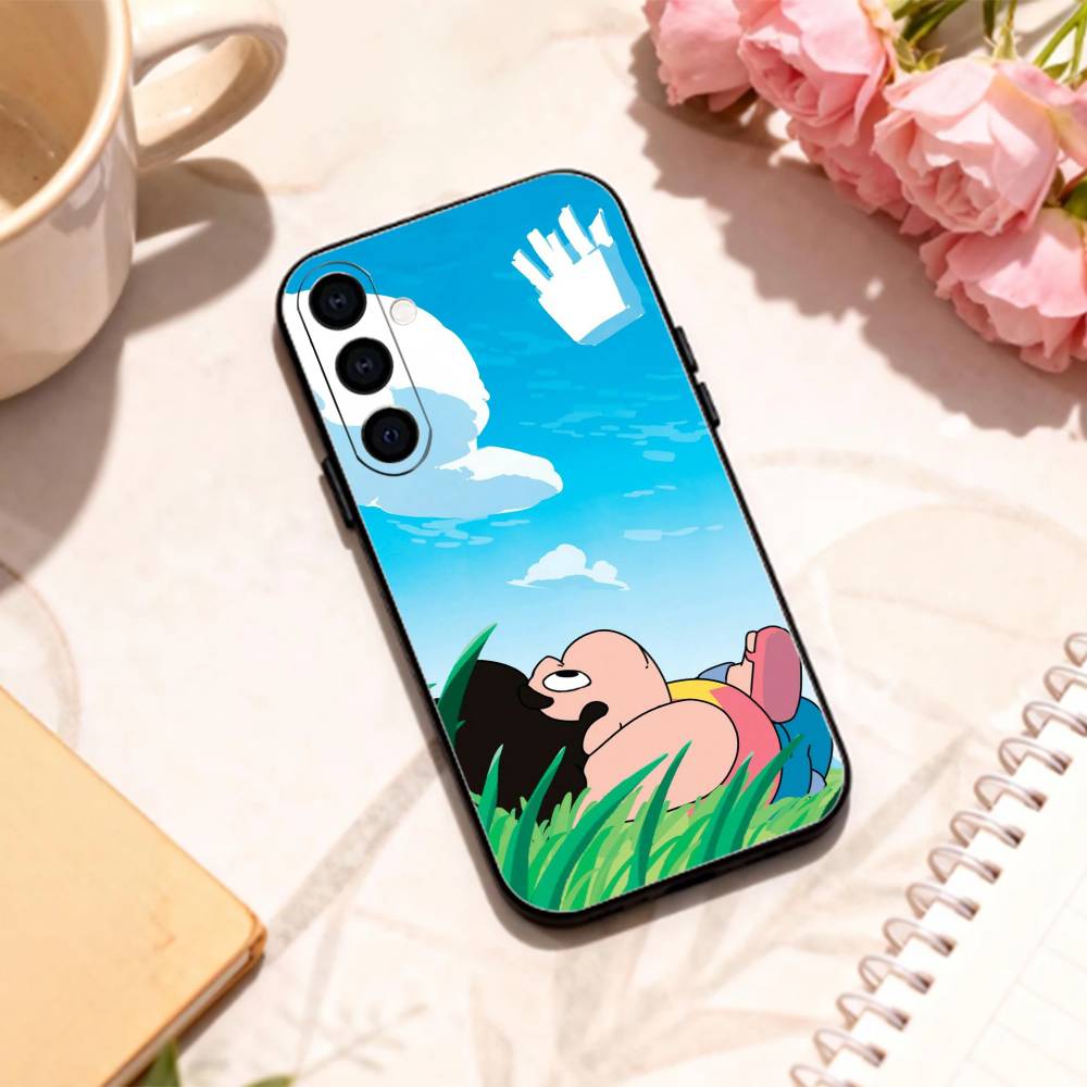 

Steven U-Universe Sweet Friendship phone Case For Samsung Galaxy A73,A72,A71,A70,A53,A52,A51,Others Soft Black Shell Samsung a20s