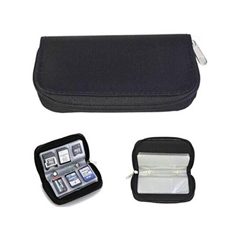 Memory Card Storage Bag Carrying Case Holder Wallet 22 Slots for CF/SD/Micro SD/SDHC/MS/DS Game Accessories memory card box
