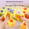 Cheese Mouse Rabbit Stress Relief Squeeze Toy - Douyin Style